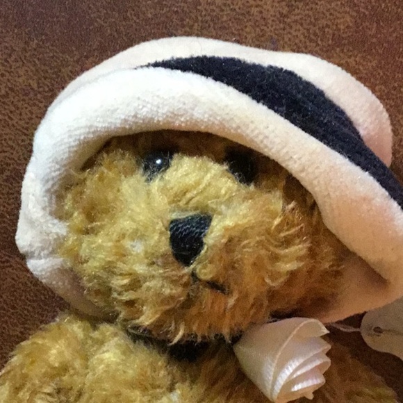 VINTAGE BOYDS BEARS & FRIENDS Pink-Hat Jointed Plush Trio (2 NWT) 1990s–Y2K Gift - Picture 8 of 15